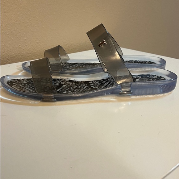 Ted Baker Snake Print Jelly Sandals - Picture 2 of 5